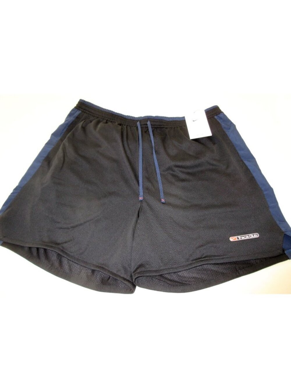 Nike Track Club Men's Dri-FIT Brief Lined 5 " Shorts Black Navy Blue NWT